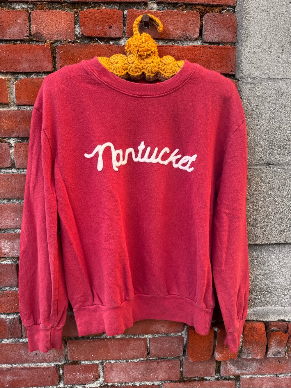 Nantucket Red Crewneck Sweater - Red